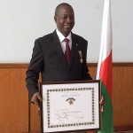 Le président du RECEF reçoit la médaille de l’Officier de l’Ordre national de Madagascar